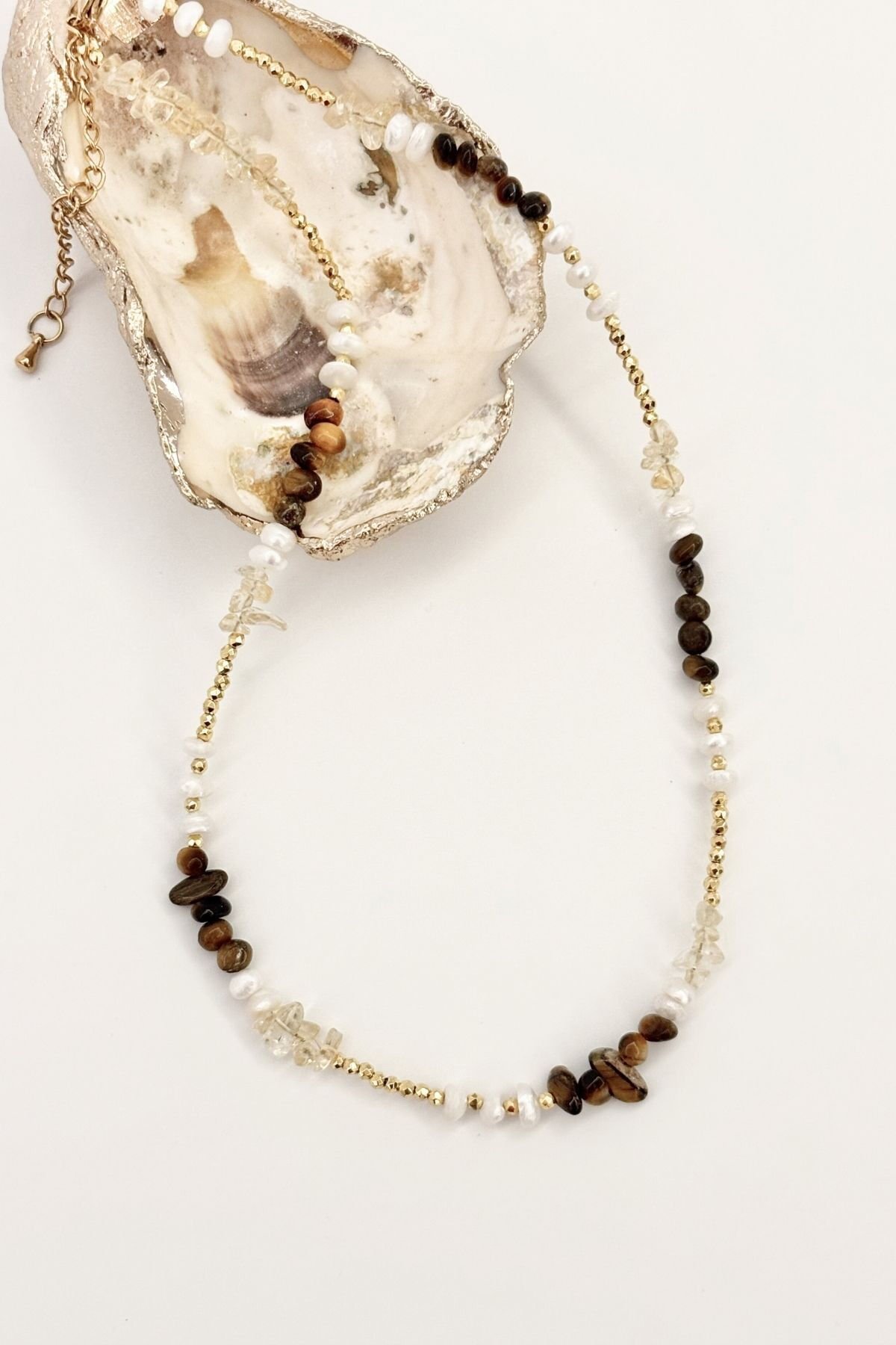 Spiritual Light No:1 Altın Kaplama Kolye