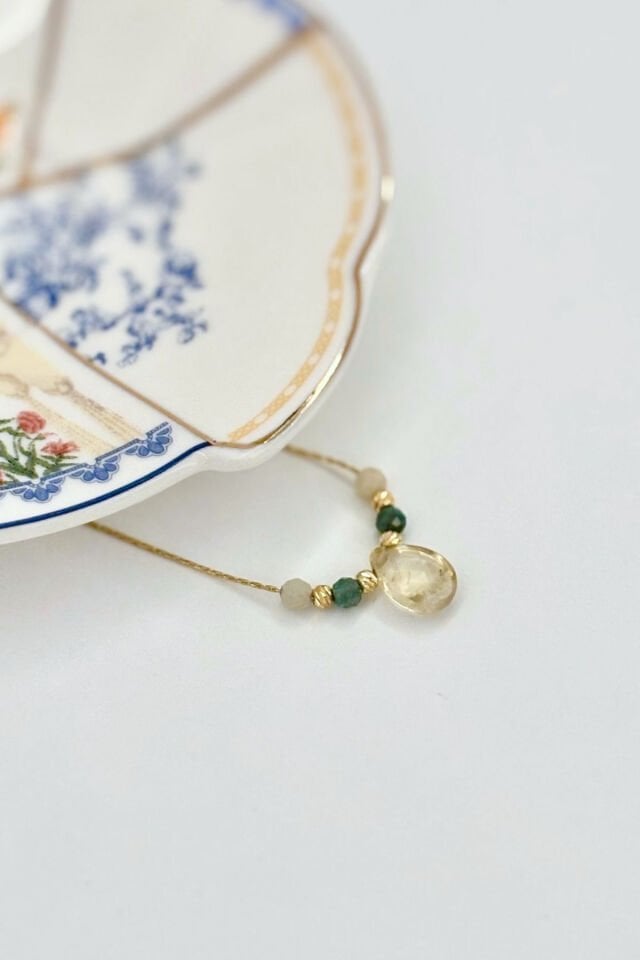 Tears of the Gods No:1 Altın Kaplama Kolye