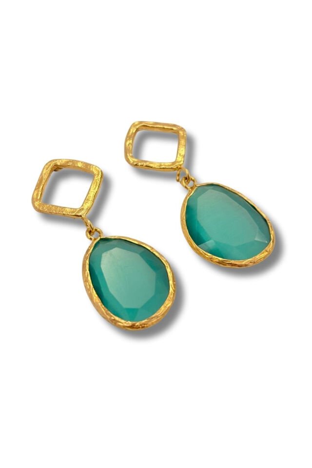 Drops of Light No:1 Altın Kaplama Küpe