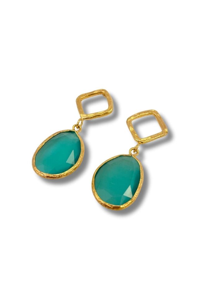 Drops of Light No:1 Altın Kaplama Küpe