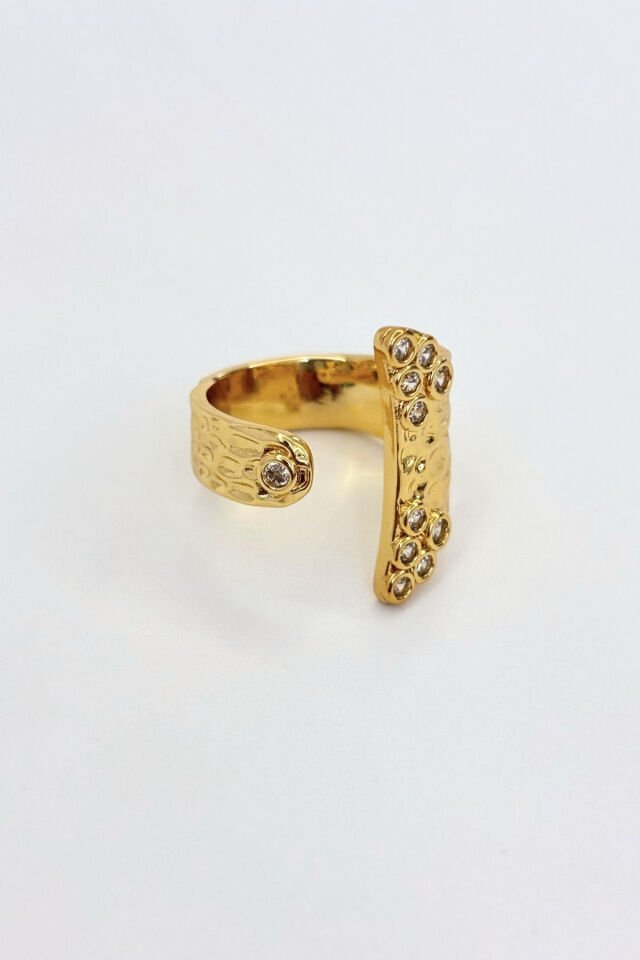 Return of Light No:1 Altın Kaplama Yüzük