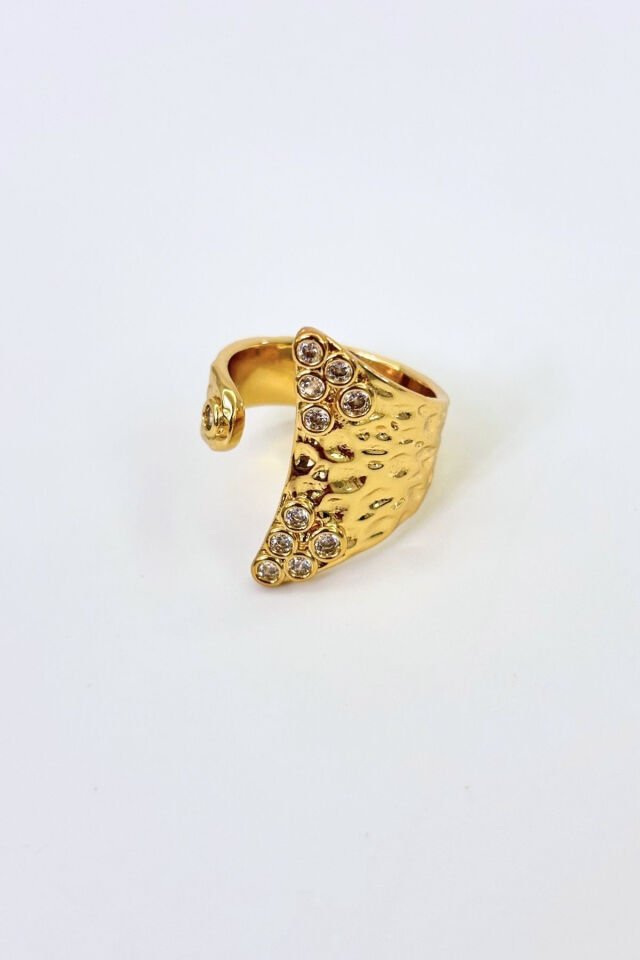 Return of Light No:1 Altın Kaplama Yüzük