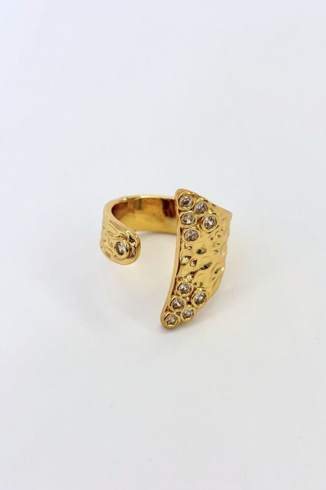 Return of Light No:1 Altın Kaplama Yüzük