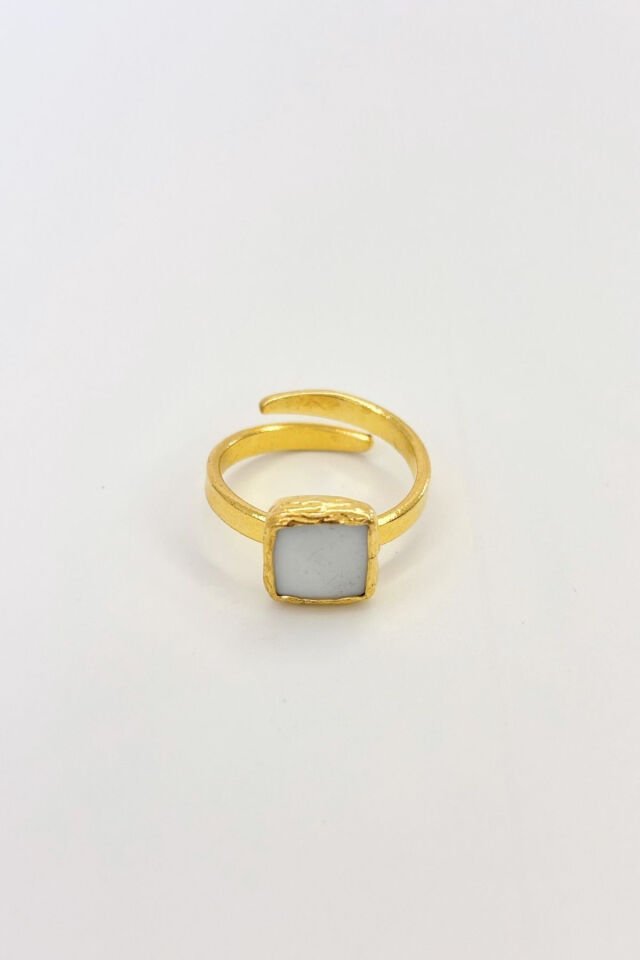 Light of Serenity No:1 Altın Kaplama Yüzük