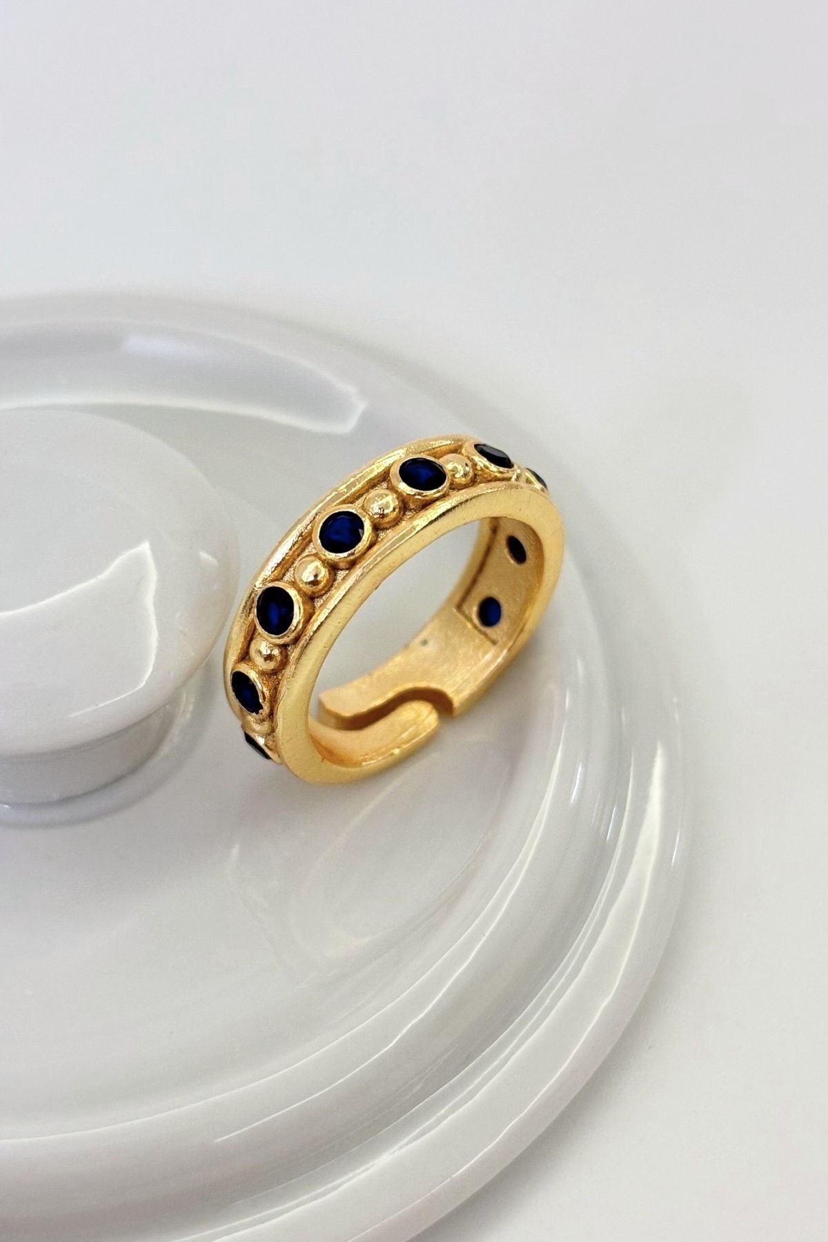 Grace of Stone No:1 Altın Kaplama Yüzük