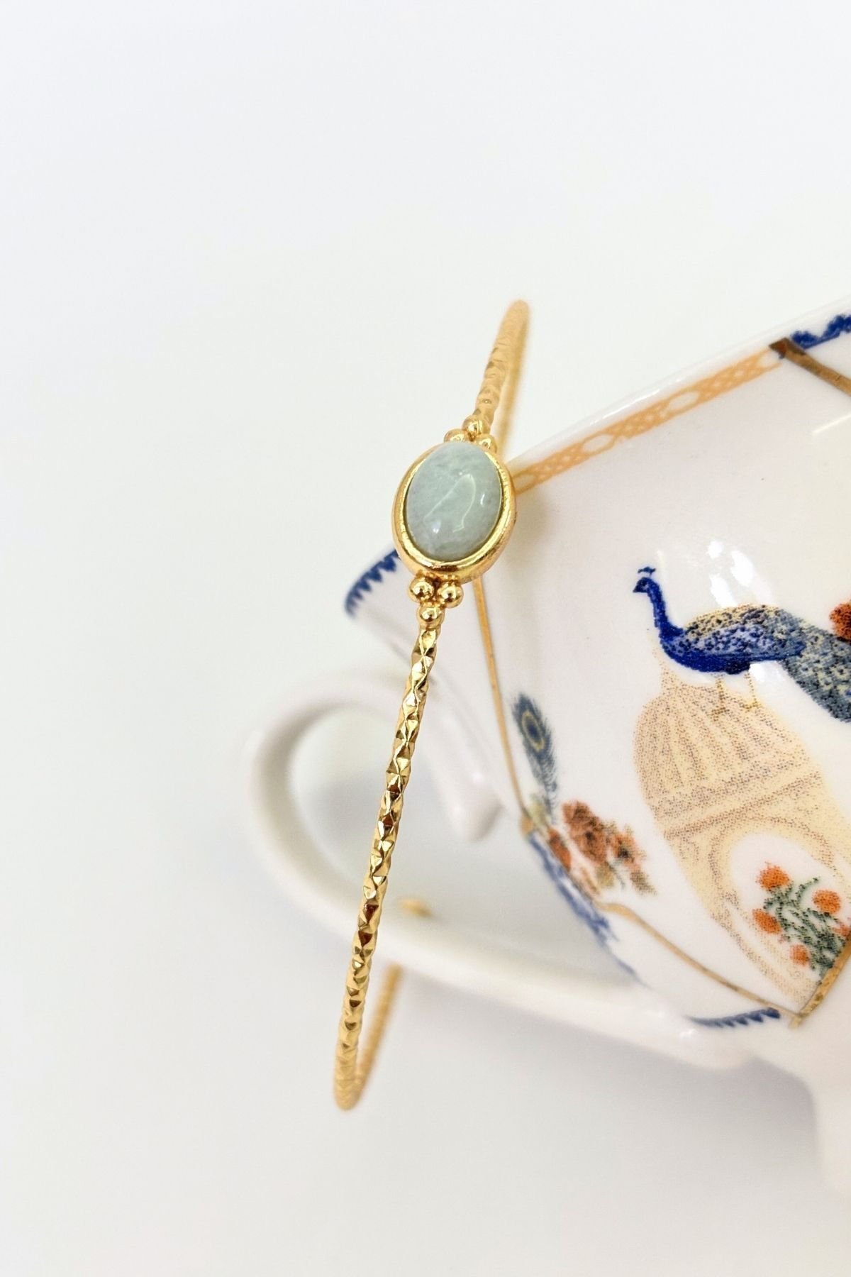 Elegant Goddesses No:2 Altın Kaplama Bileklik