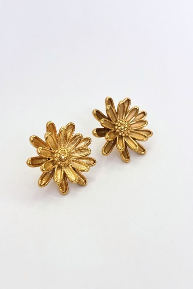 Daisy No:1 Çelik Küpe