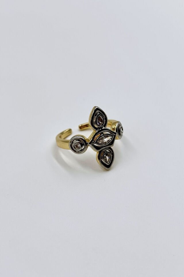 Alméa No:1 Altın Kaplama Yüzük