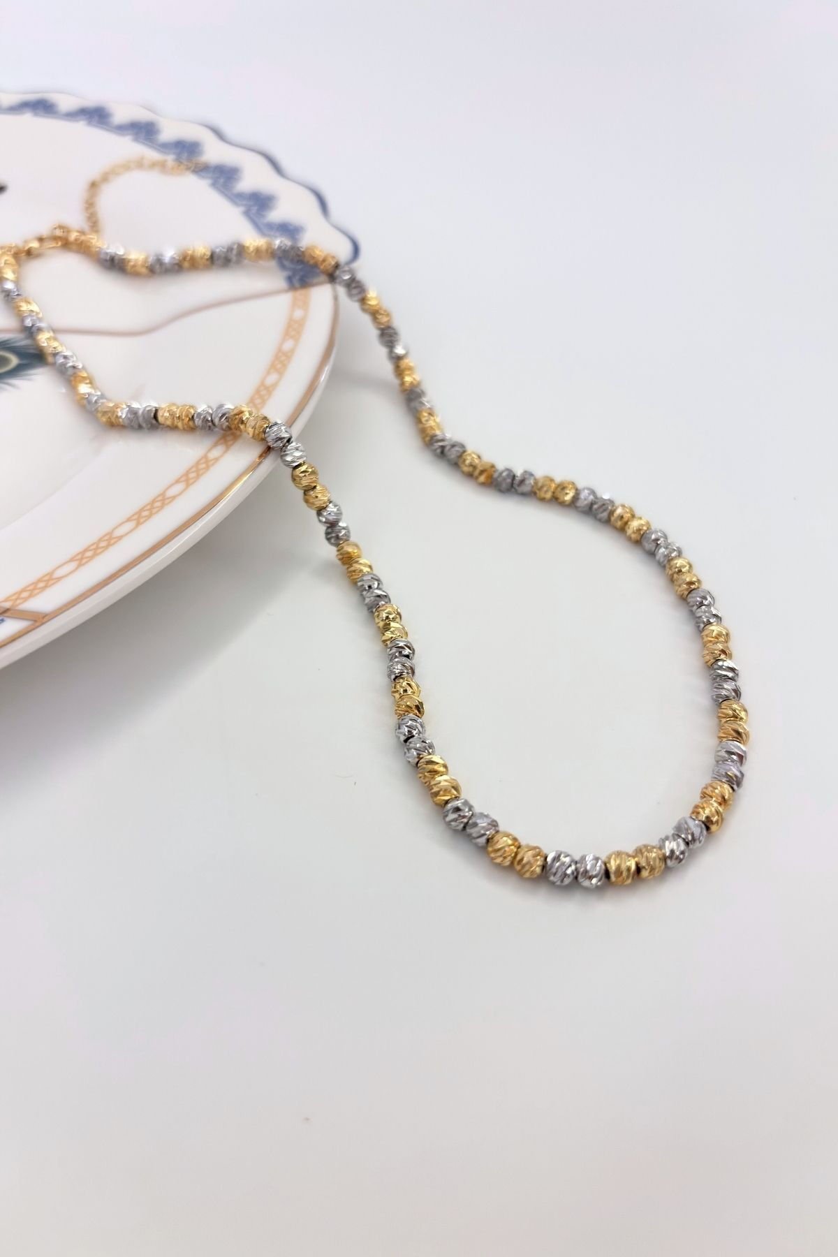 Auréole No:1 Altın Kaplama Kolye