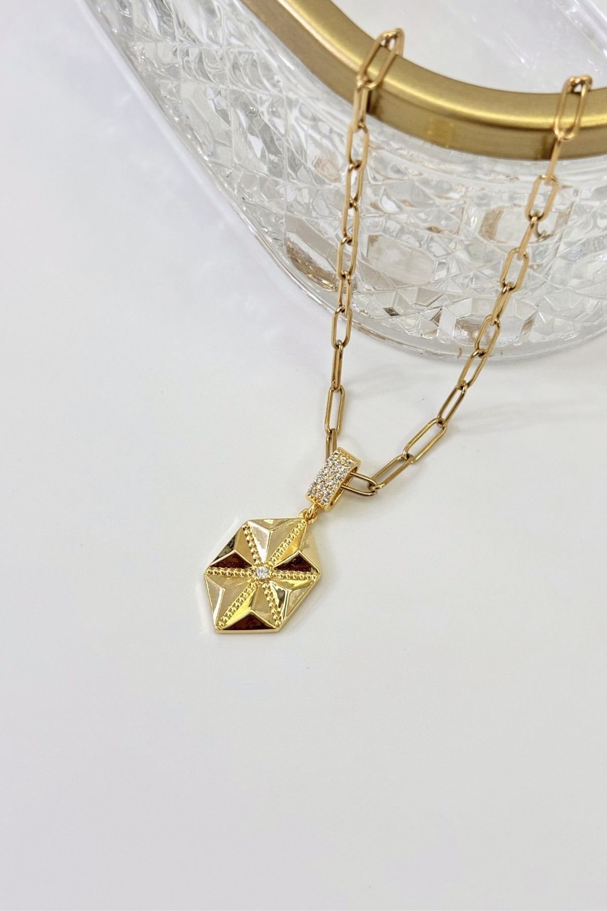 Nocturne No:1 Çelik Kolye