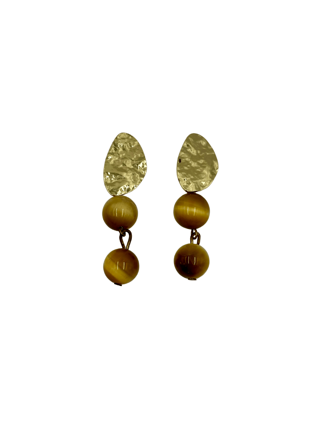 Elara No:1 Pirinç Küpe