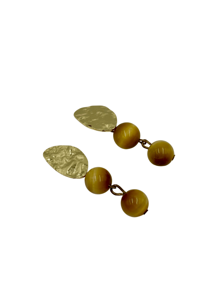 Elara No:1 Pirinç Küpe