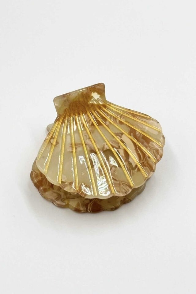 Kemik Deniz Kabuğu Mandal Toka No:2