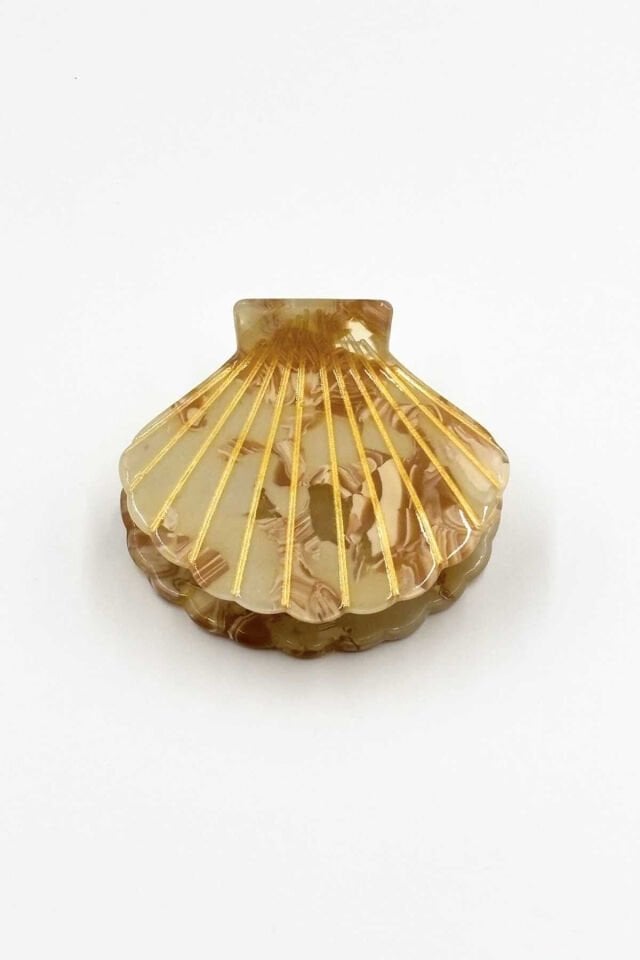 Kemik Deniz Kabuğu Mandal Toka No:2