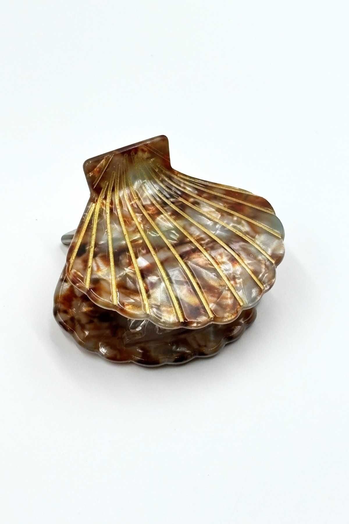 Kemik Deniz Kabuğu Mandal Toka No:4