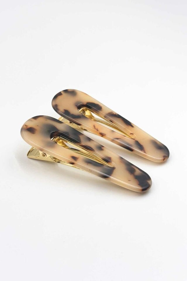 Kemik ve Metal Pens Toka No:2 Oval