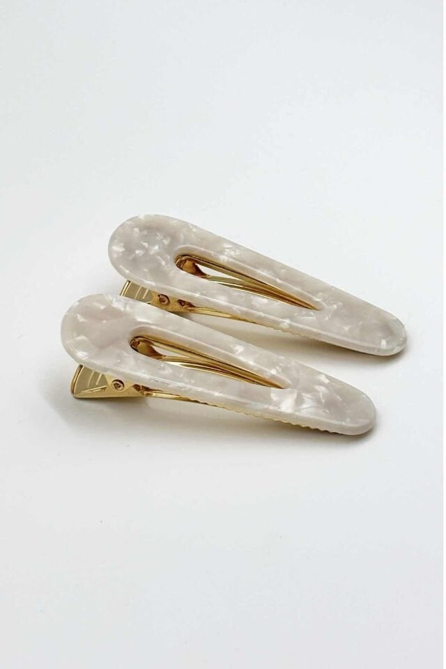 Kemik ve Metal Pens Toka No:4 Oval