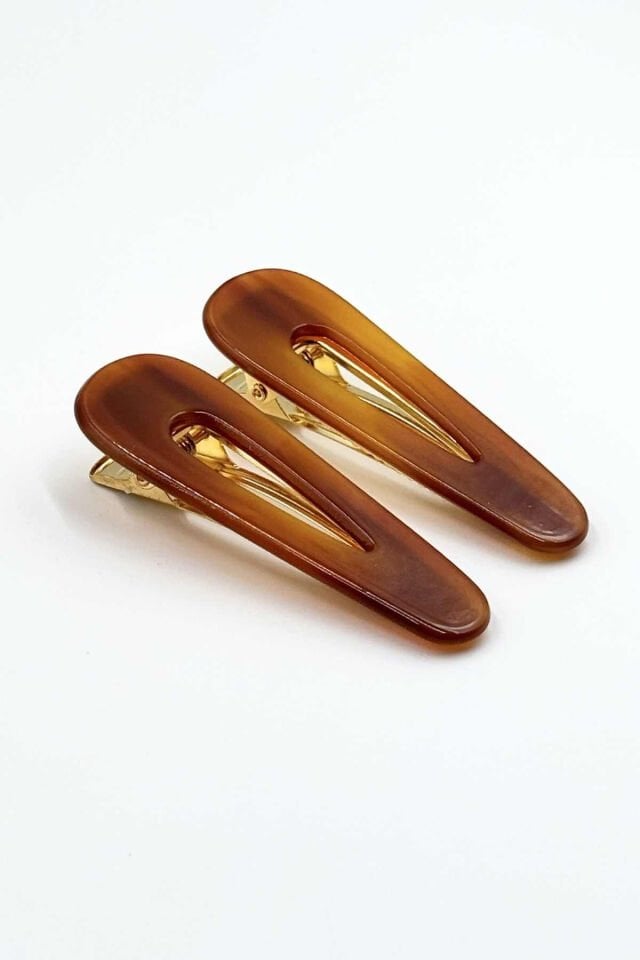 Kemik ve Metal Pens Toka No:6 Oval