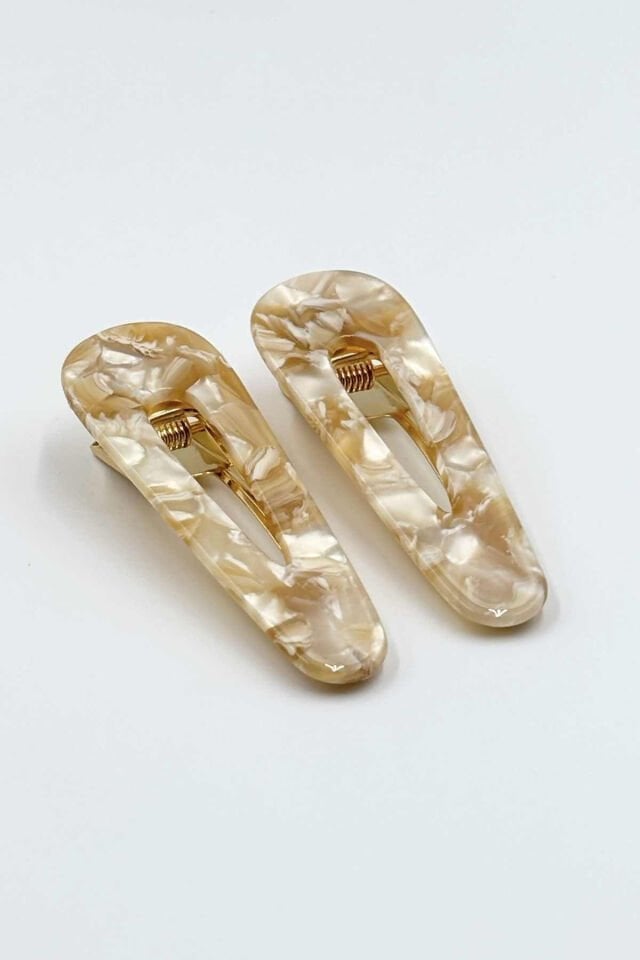 Kemik ve Metal Pens Toka No:8 Oval