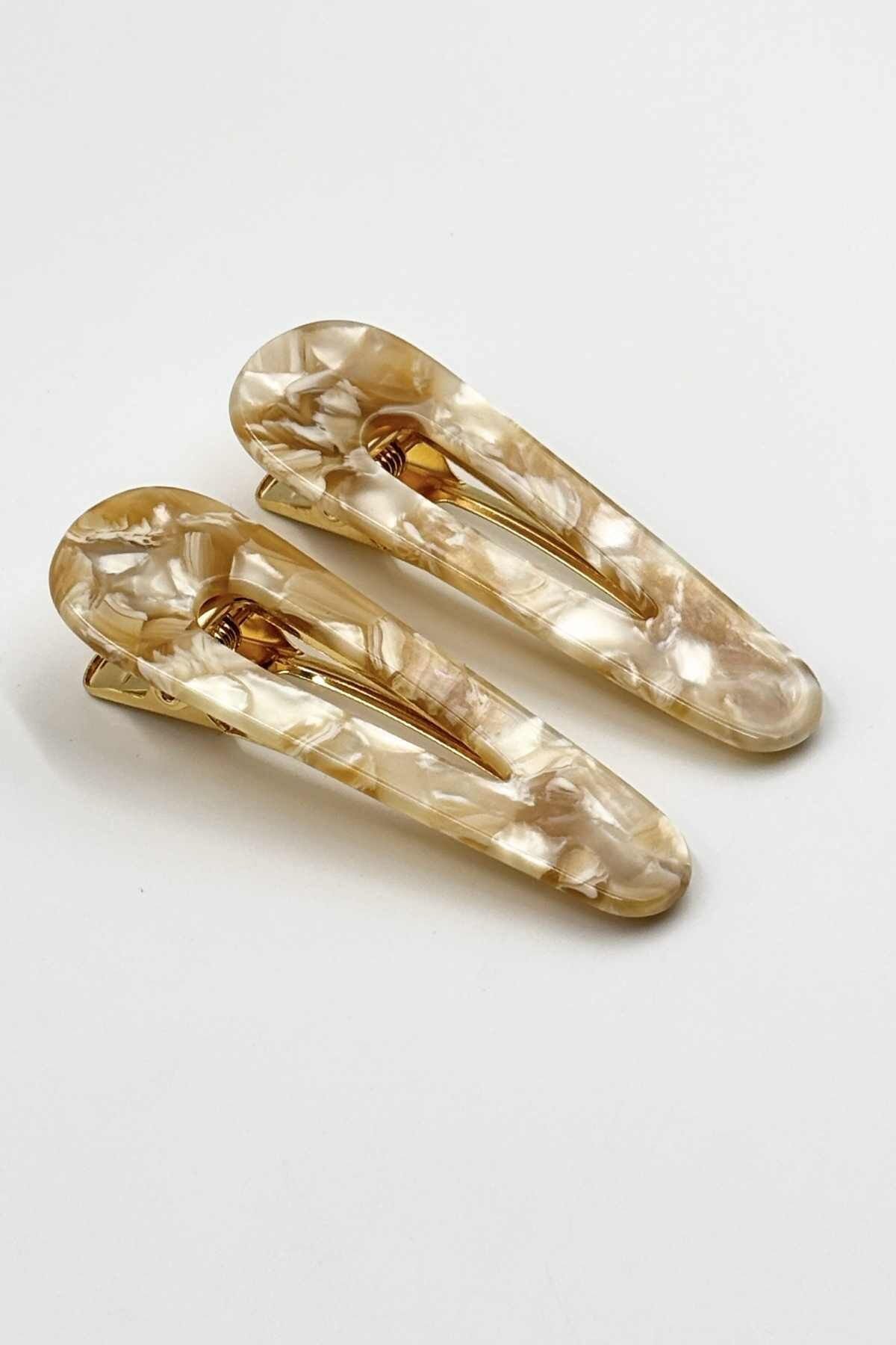 Kemik ve Metal Pens Toka No:8 Oval