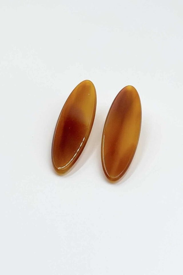 Kemik ve Metal Pens Toka No:9 Elips