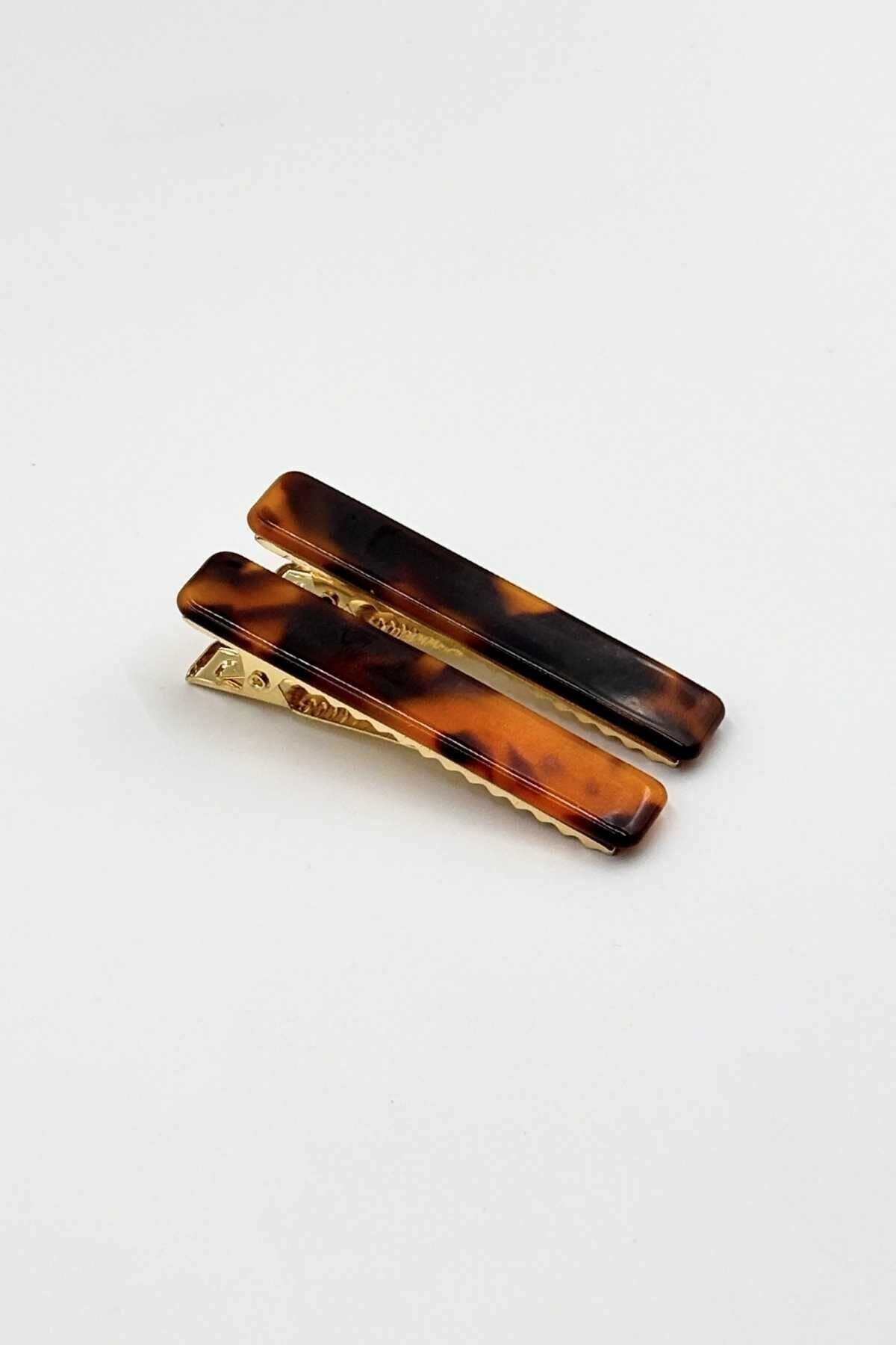 Kemik ve Metal Pens Toka No:7 Uzun