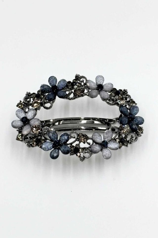 Çiçekli Otomatik Toka No:2