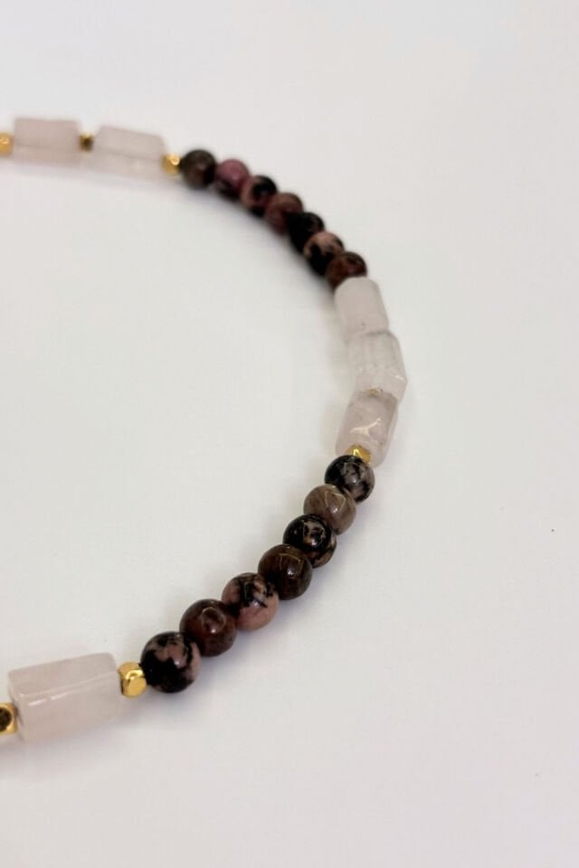 Rose Vein No:1 Altın Kaplama Kolye