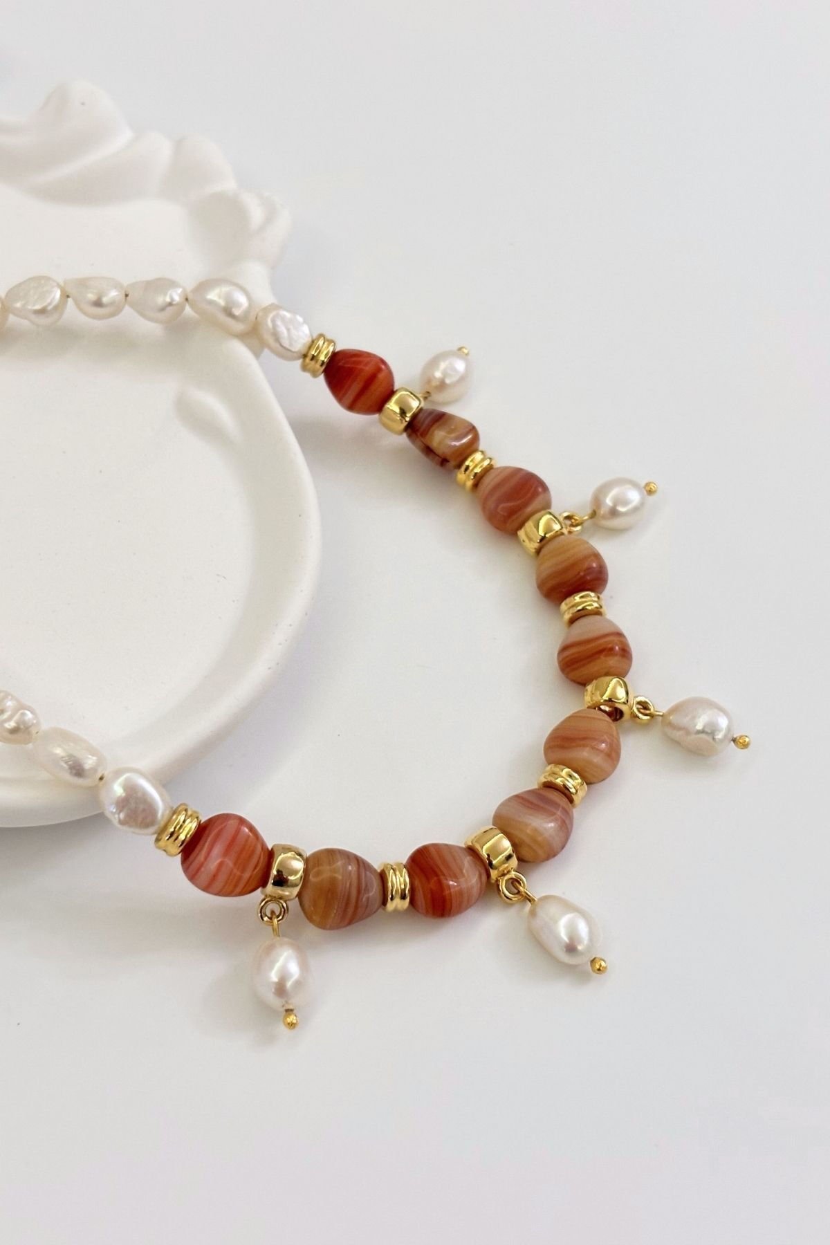 Golden Pulse No:1 Altın Kaplama Kolye