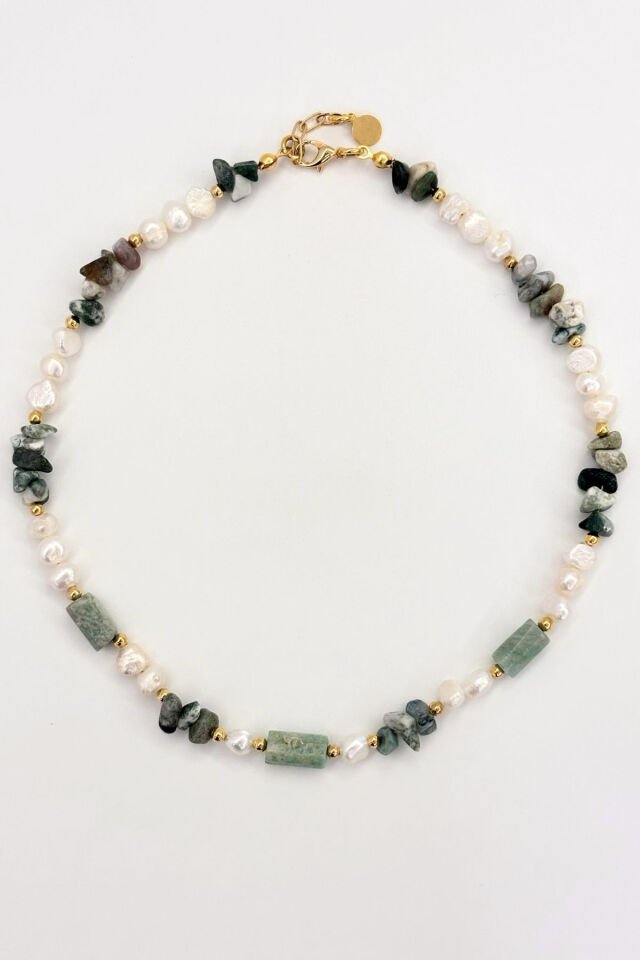 Whispered Calm No:1 Altın Kaplama Kolye