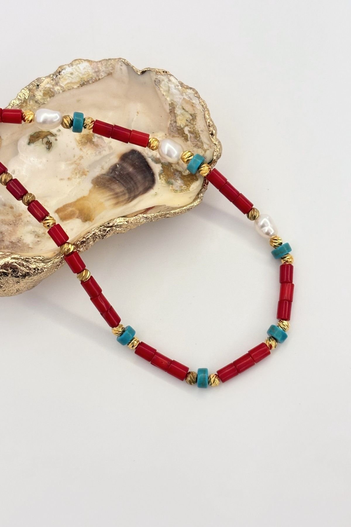 Sea Grace No:1 Altın Kaplama Kolye