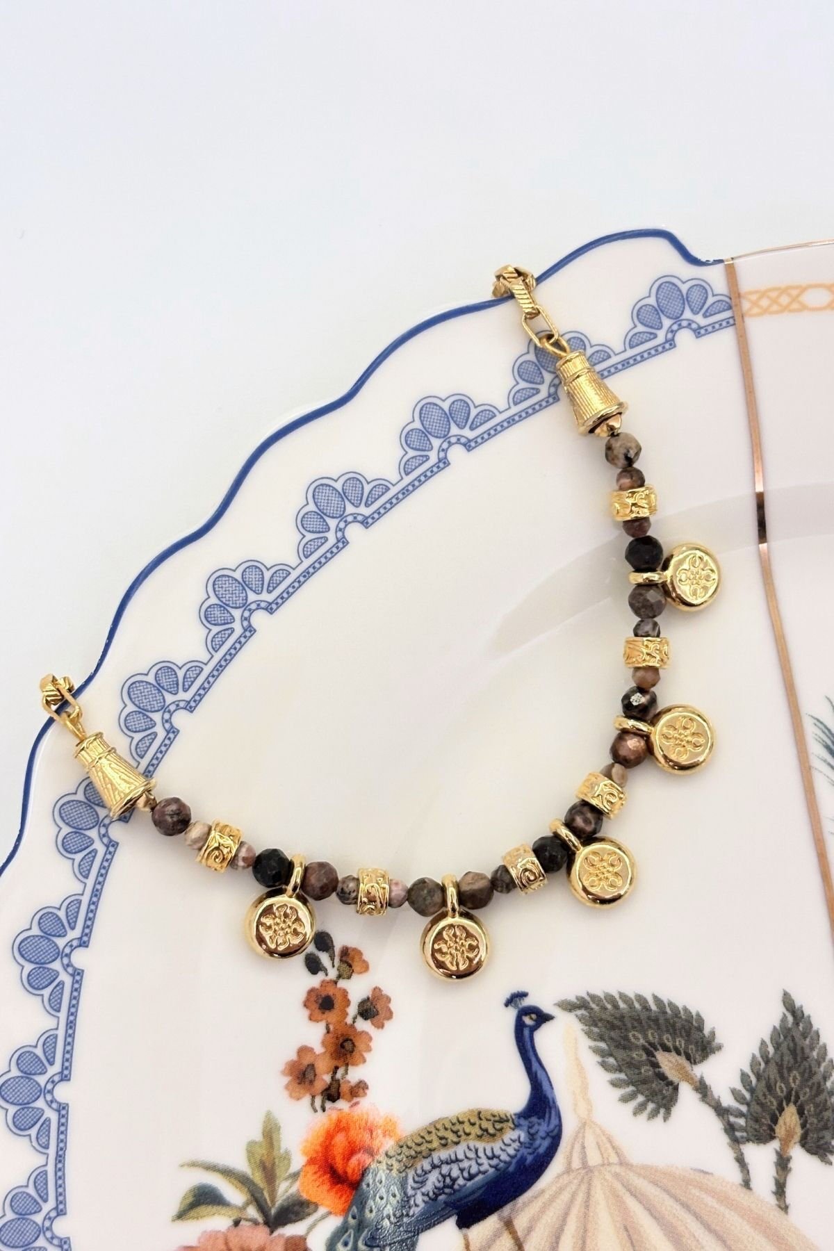 Wandering Light No:1 Altın Kaplama Kolye