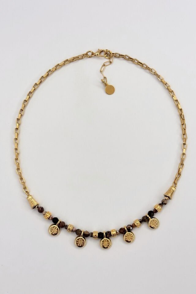 Wandering Light No:1 Altın Kaplama Kolye