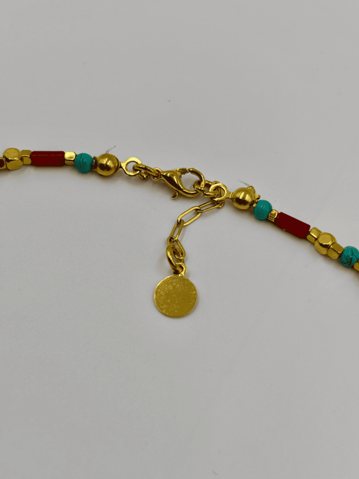Mirage Stone No:1 Altın Kaplama Kolye