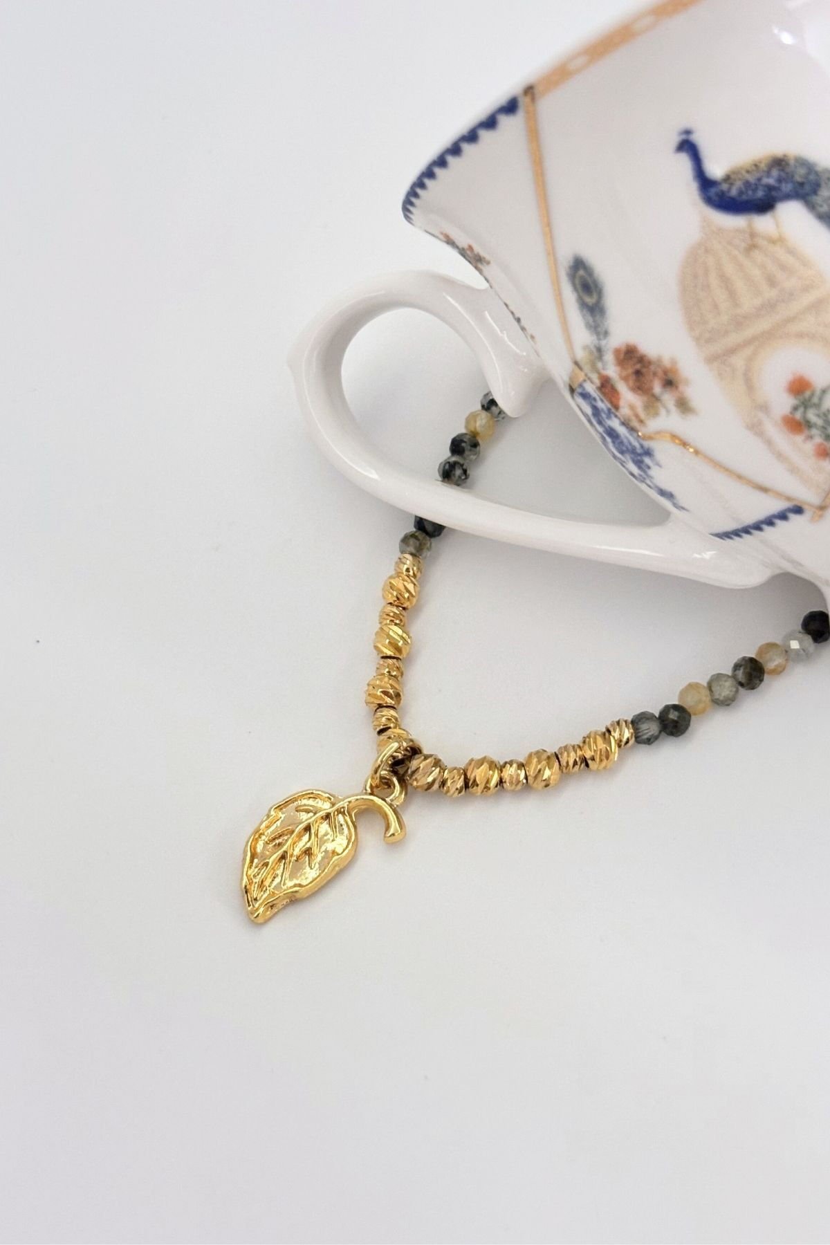 Lune Verte No:1 Altın Kaplama Kolye