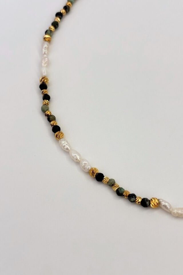 Azure Bloom No:1 Altın Kaplama Kolye