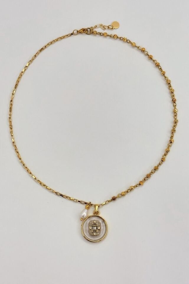 Heirloom Grace No:1 Altın Kaplama Kolye