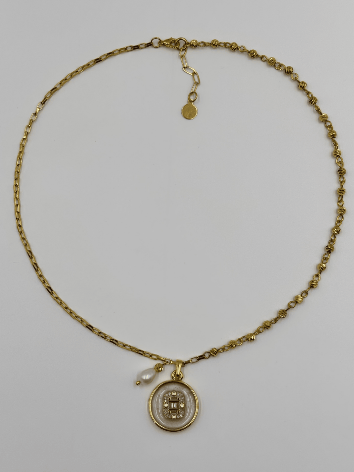 Heirloom Grace No:1 Altın Kaplama Kolye