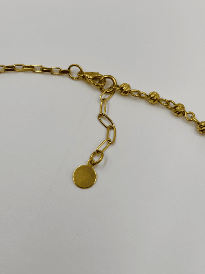 Heirloom Grace No:1 Altın Kaplama Kolye