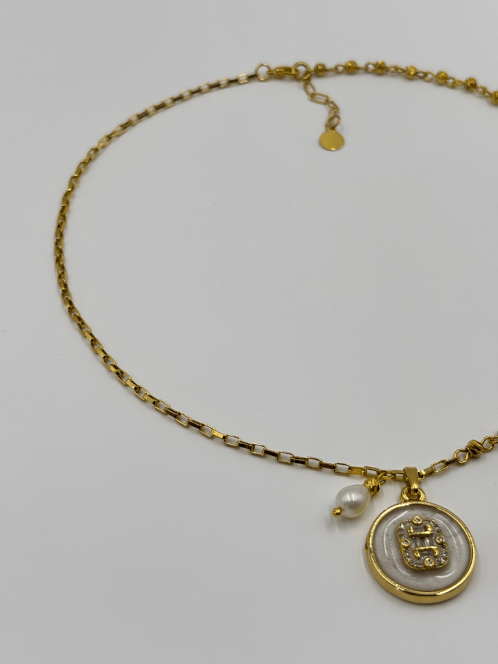 Heirloom Grace No:1 Altın Kaplama Kolye