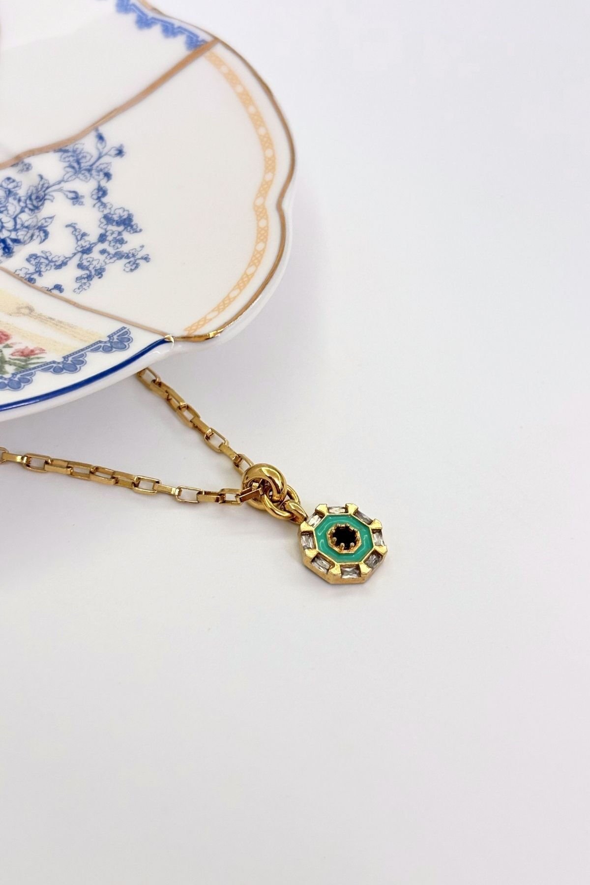 Étoile Perdue No:1 Altın Kaplama Kolye