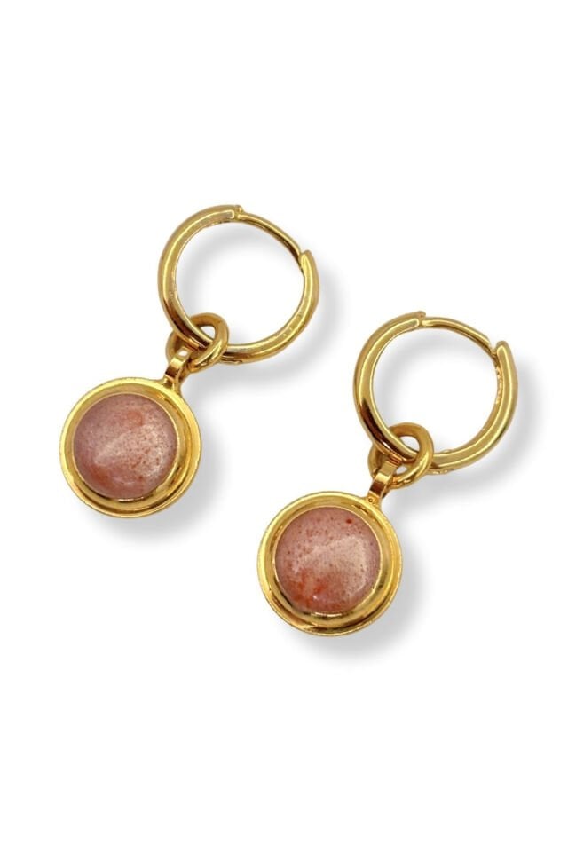 Rosée No:1 Altın Kaplama Küpe